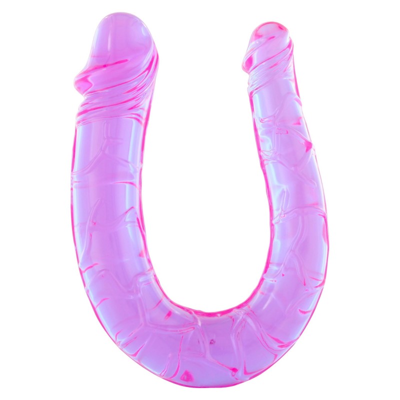 Podwójne analno waginalne dildo dwustronne 30 cm